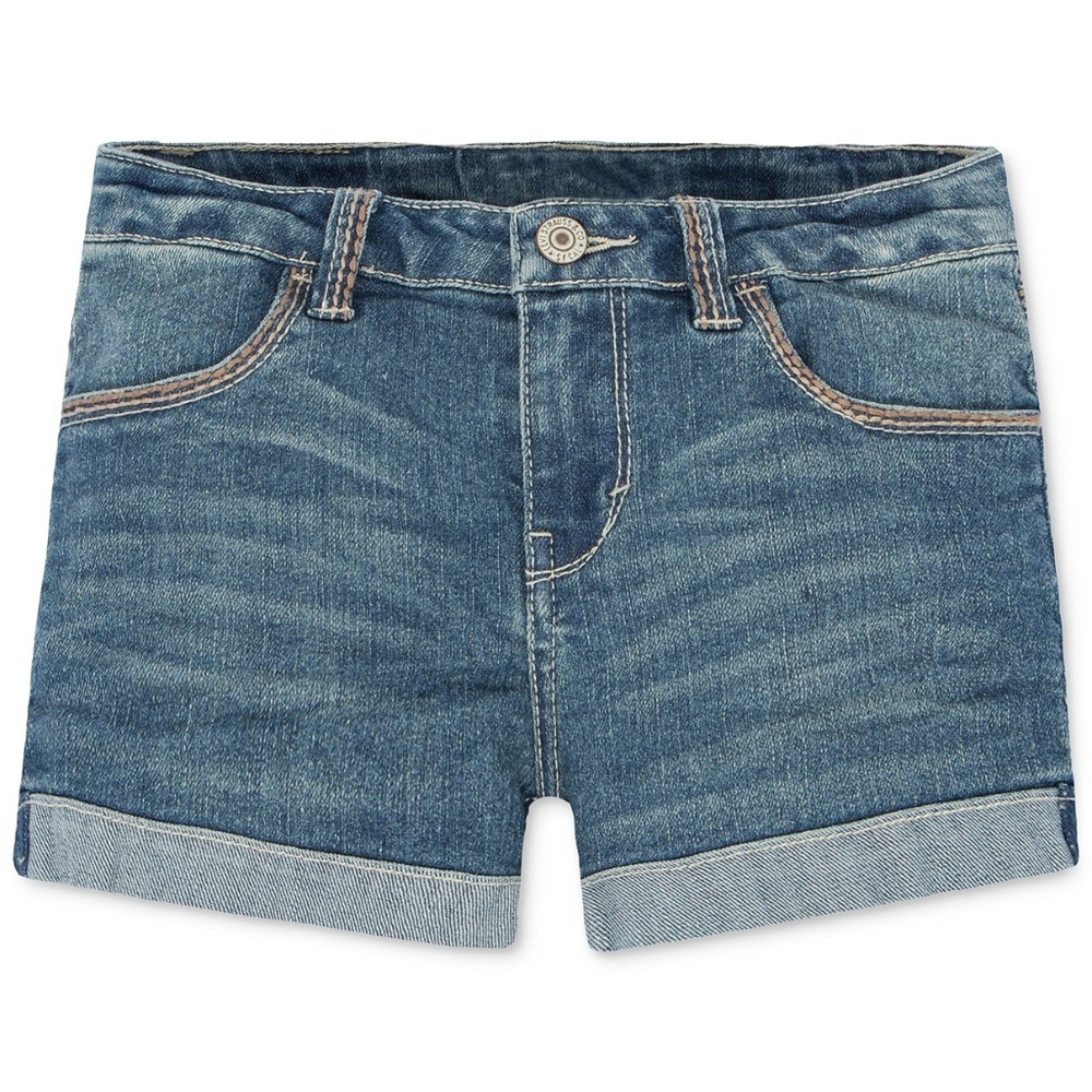 Levi's Thick Stitch Shorty Shorts, Big Girls